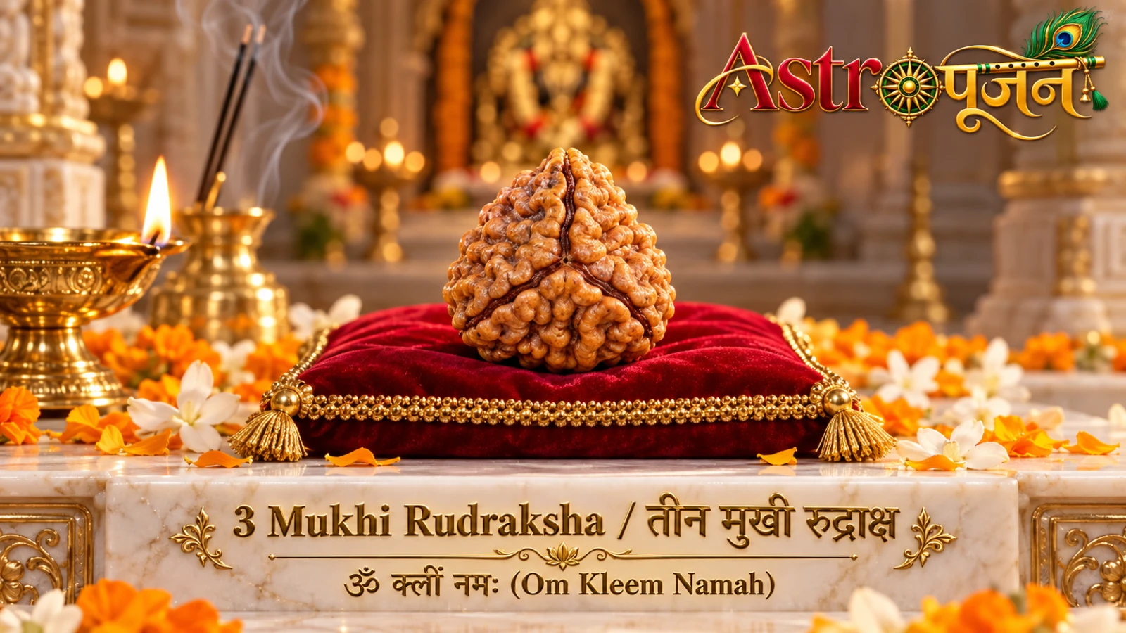 3 Mukhi Rudraksha