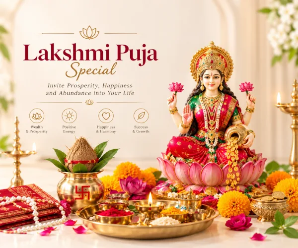 Lakshmi Puja — traditional worship of Goddess Lakshmi